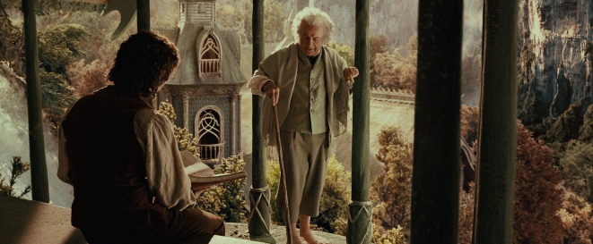 Frodo a Bilbo