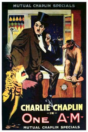 Chaplin se vrací z flámu