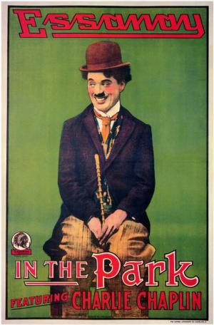 Chaplin v parku