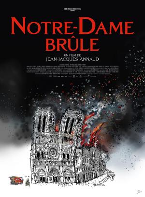 Notre-Dame v plamenech